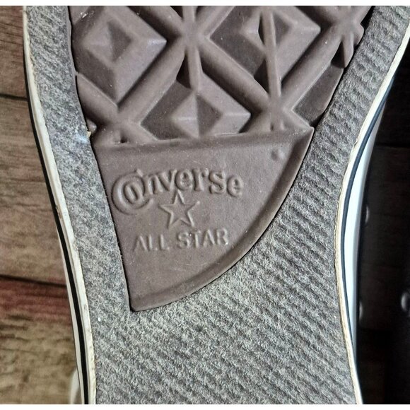 Converse Chuck Taylor All Star Unisex Low Top Charcoal Gray Tennis Shoes M 6 W 8 - Picture 10 of 13